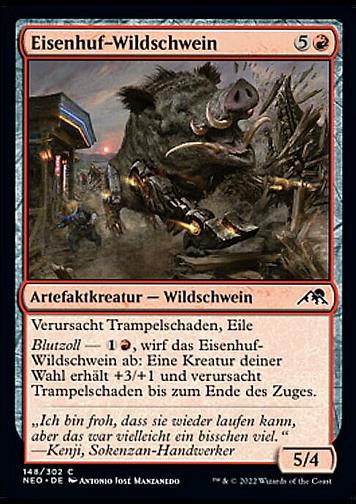 Eisenhuf-Wildschwein  (Ironhoof Boar)